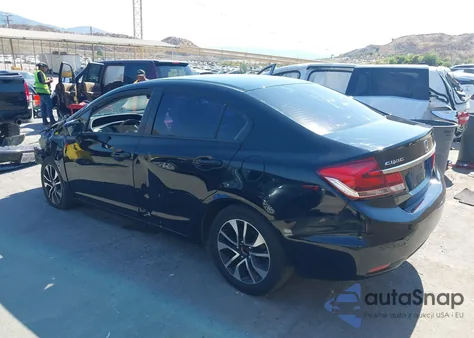 2015 Honda Civic Ex из США, поврежденный, VIN 19XFB2F89FE266694